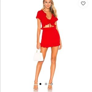 Red Revolve Dress
